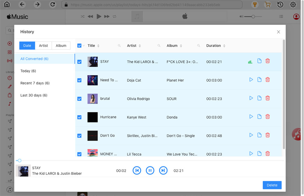 view output file